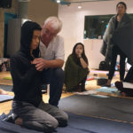 Michael-demo Taipei hands to heart