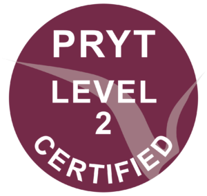 Yoga Therapy logo for PRYT Level 2 Certified